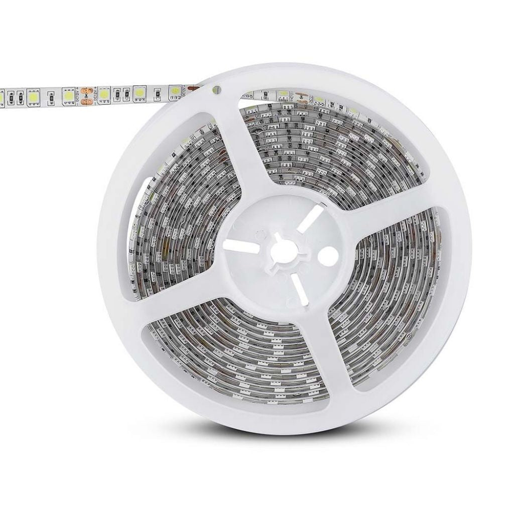 V-Tac Striscia LED Flessibile 55W SMD5050 Monocolore 60 LED/m 12V - Bobina da 5m