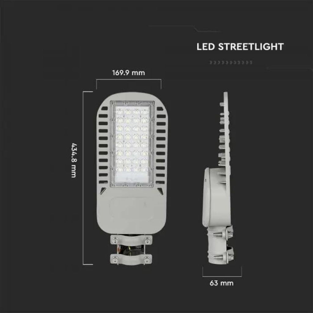 Lampada Stradale LED 50W SMD Lampione IP65 IK07 Chip Samsung Disponibile Luce: Fredda 6500K