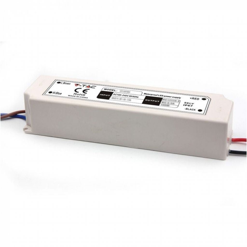 V - Tac Alimentatore 150W 12V Impermeabile IP67 a 1 Uscita con Cavi a Saldare - Elettrohub.it