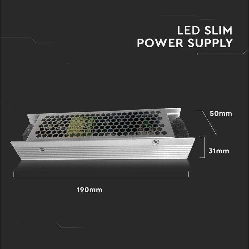 V-Tac Alimentatore a Tensione Costante 120W per LED 24V Filtro EMI e Protezione Sovraccarico e Cortocircuito -
