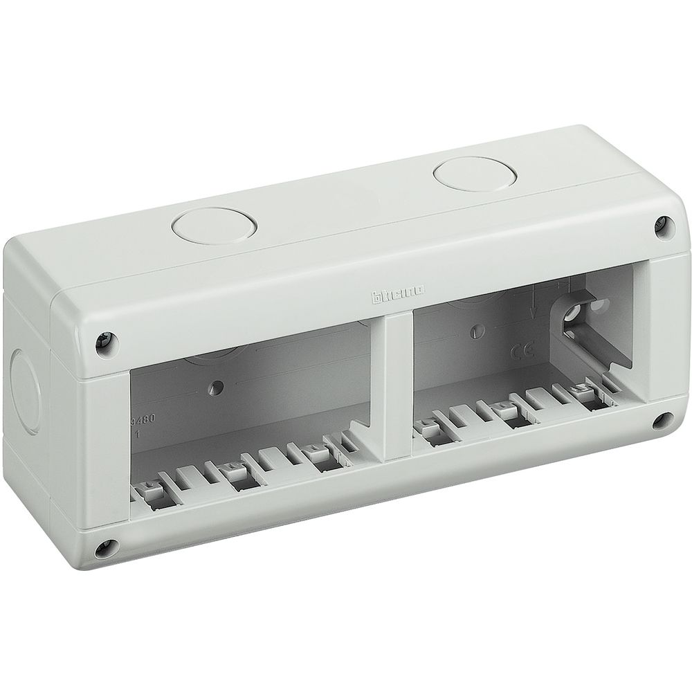 Contenitore da parete idrobox bticino matix 6 moduli ip40 - 25406