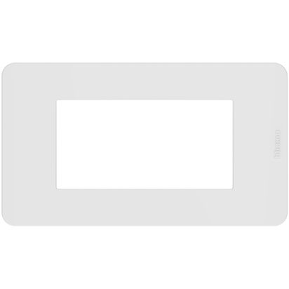 Placca BTicino MatixGo 4 moduli, bianca AM4804BBN - Elettrohub.it
