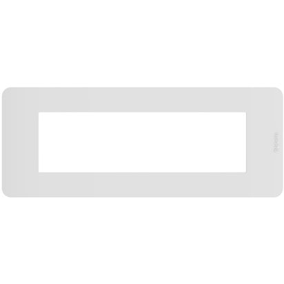 Placca BTicino MatixGo 7 moduli, bianca JA4807JW - Elettrohub.it