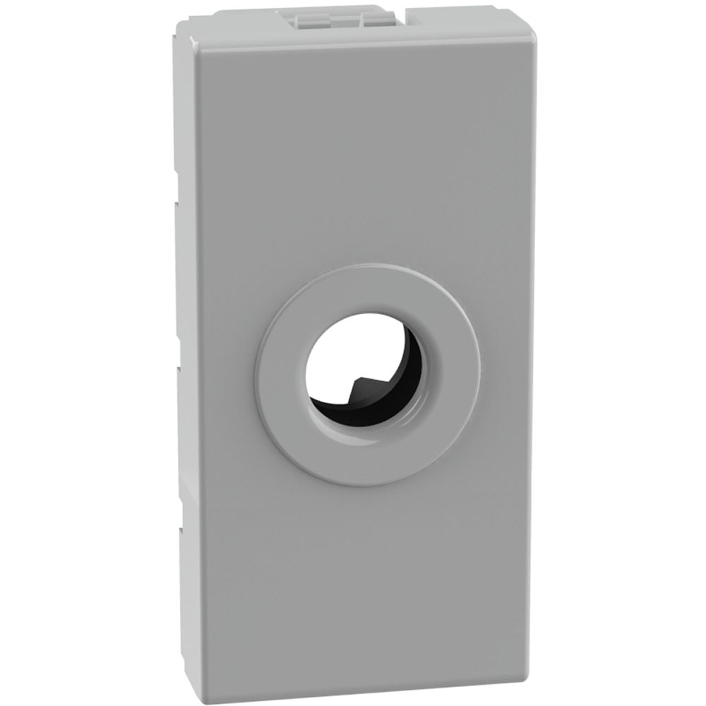 Falso polo BTicino MatixGo con uscita semplice Ø 9,5 mm grigio JG4953