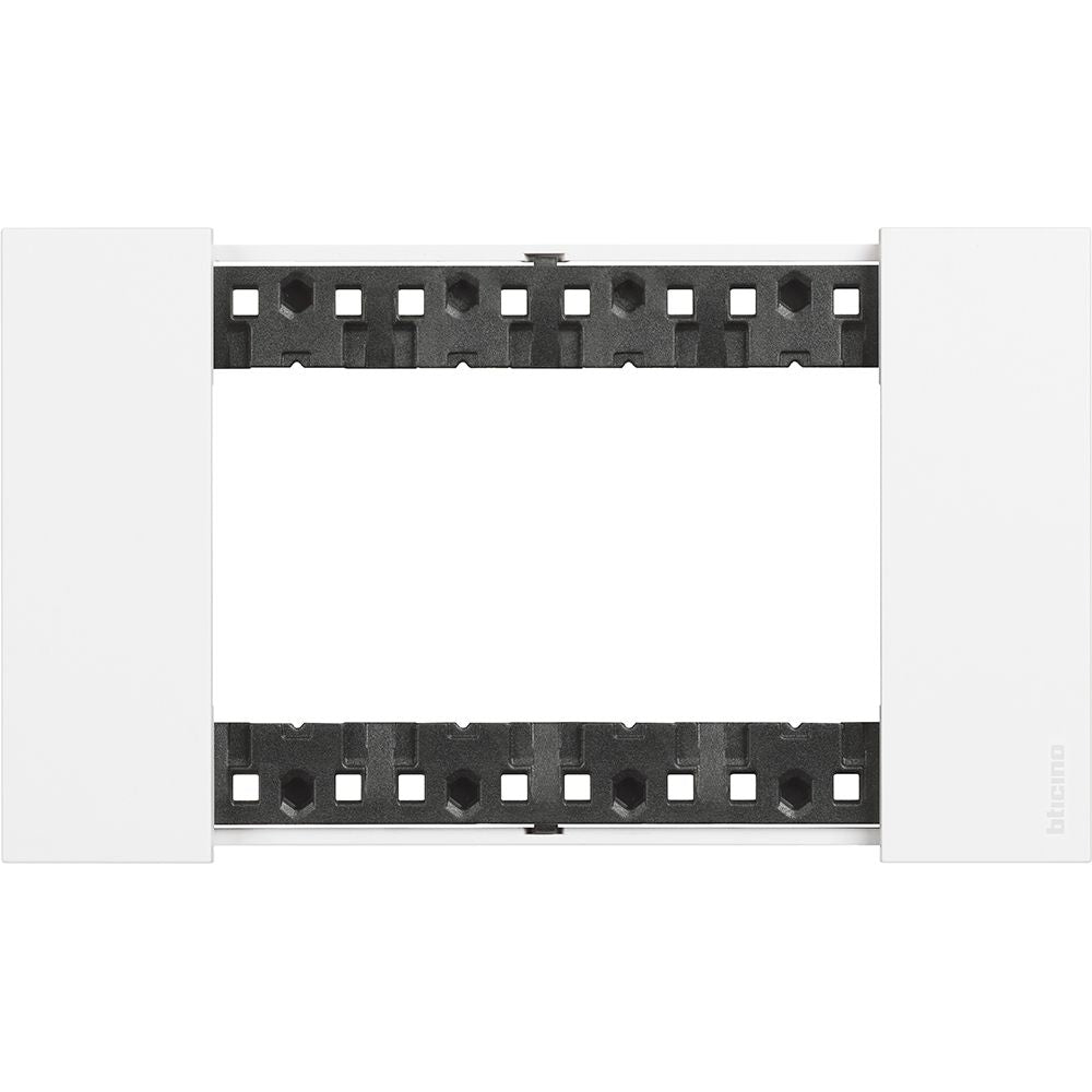 Placca 4 posti bticino living now colore bianco KA4804KW