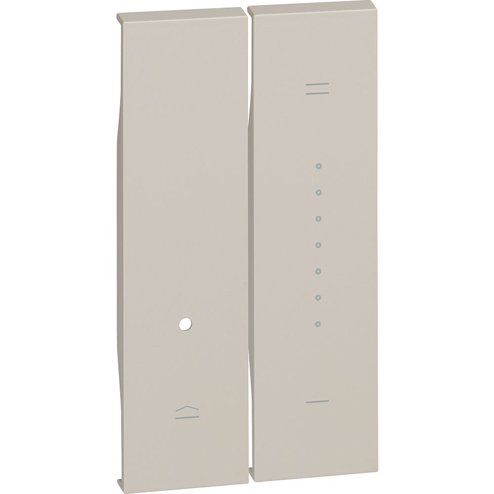 Cover dimmer bticino Living Now 2 moduli color sabbia KM19