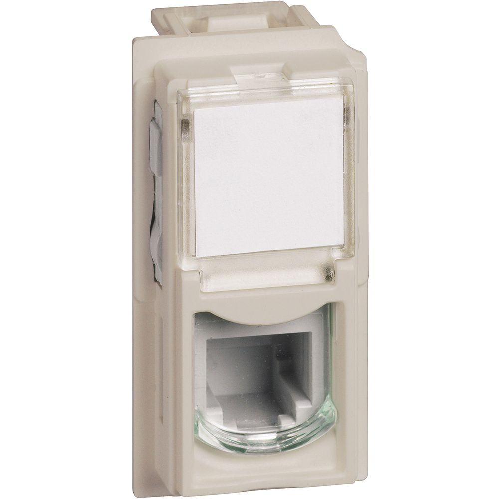 Connettore bticino living now rj11 k10 color sabbia KM4258RJ11 - Elettrohub.it