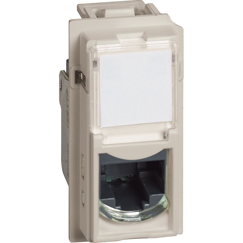 Presa bticino living now rj45 utp cat5e color sabbia KM4279C5E - Elettrohub.it