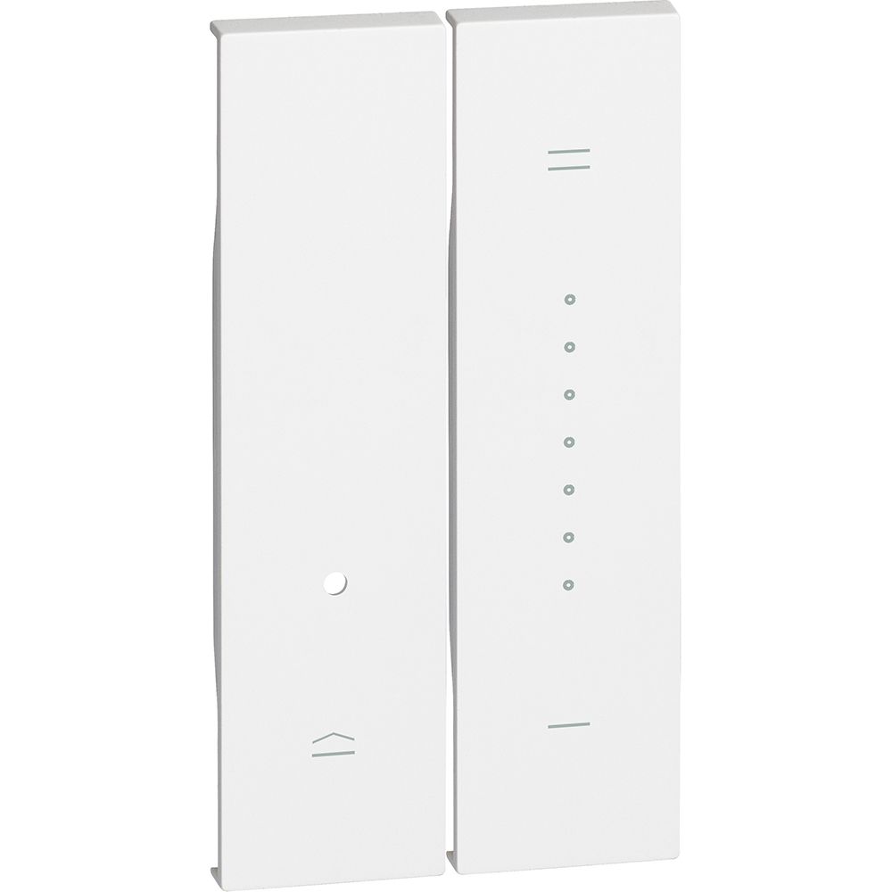Cover dimmer bticino Living Now 2 moduli colore bianco KW19