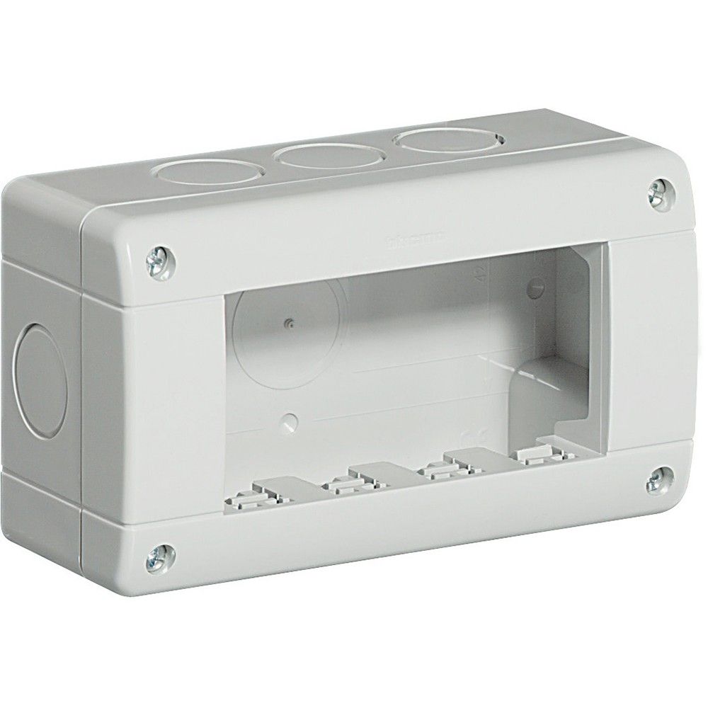 Contenitore da parete idrobox bticino matix 4 moduli ip40 - 25404 - Elettrohub.it