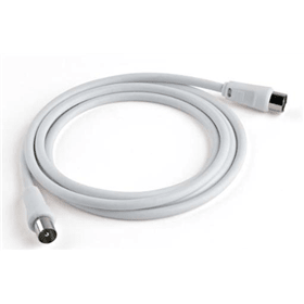 Cavo antenna TV da 1,5 m maschio / femmina - Elettrohub.it