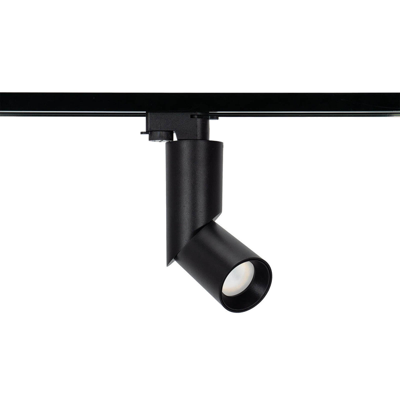 Faretto GU10 per binario Monofase - Nero - Orientabile e Snodabile