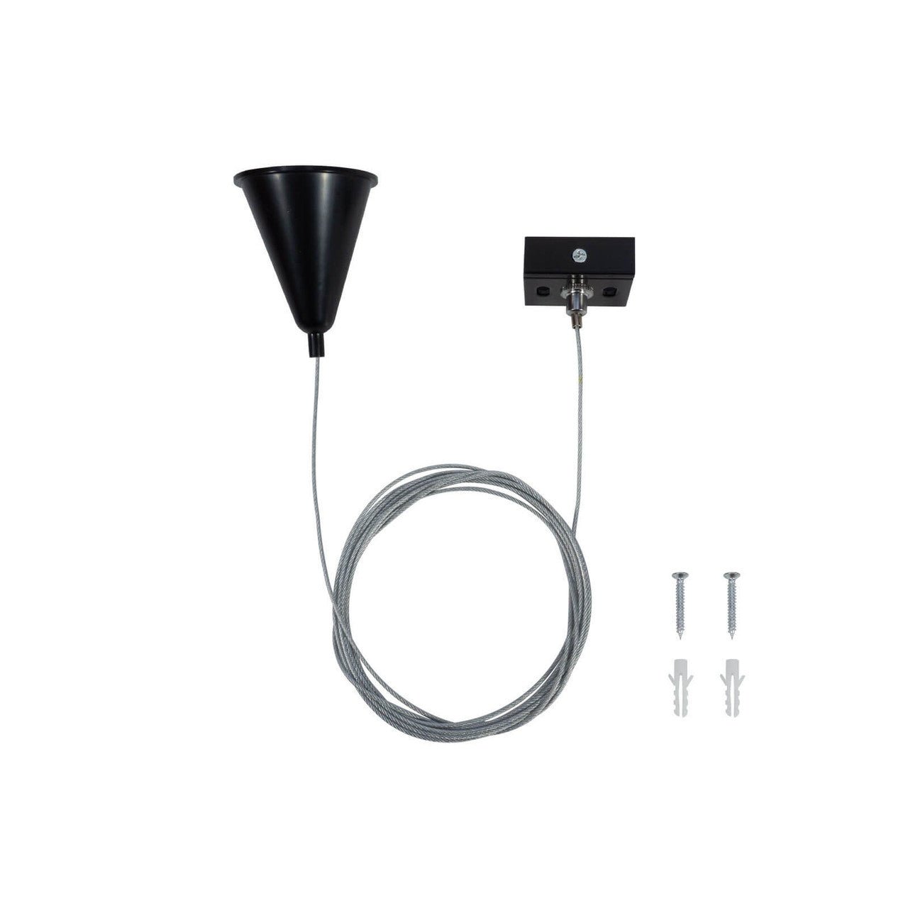 Kit Sospensione 3M, Regolabile, Trifase Nero - Elettrohub.it