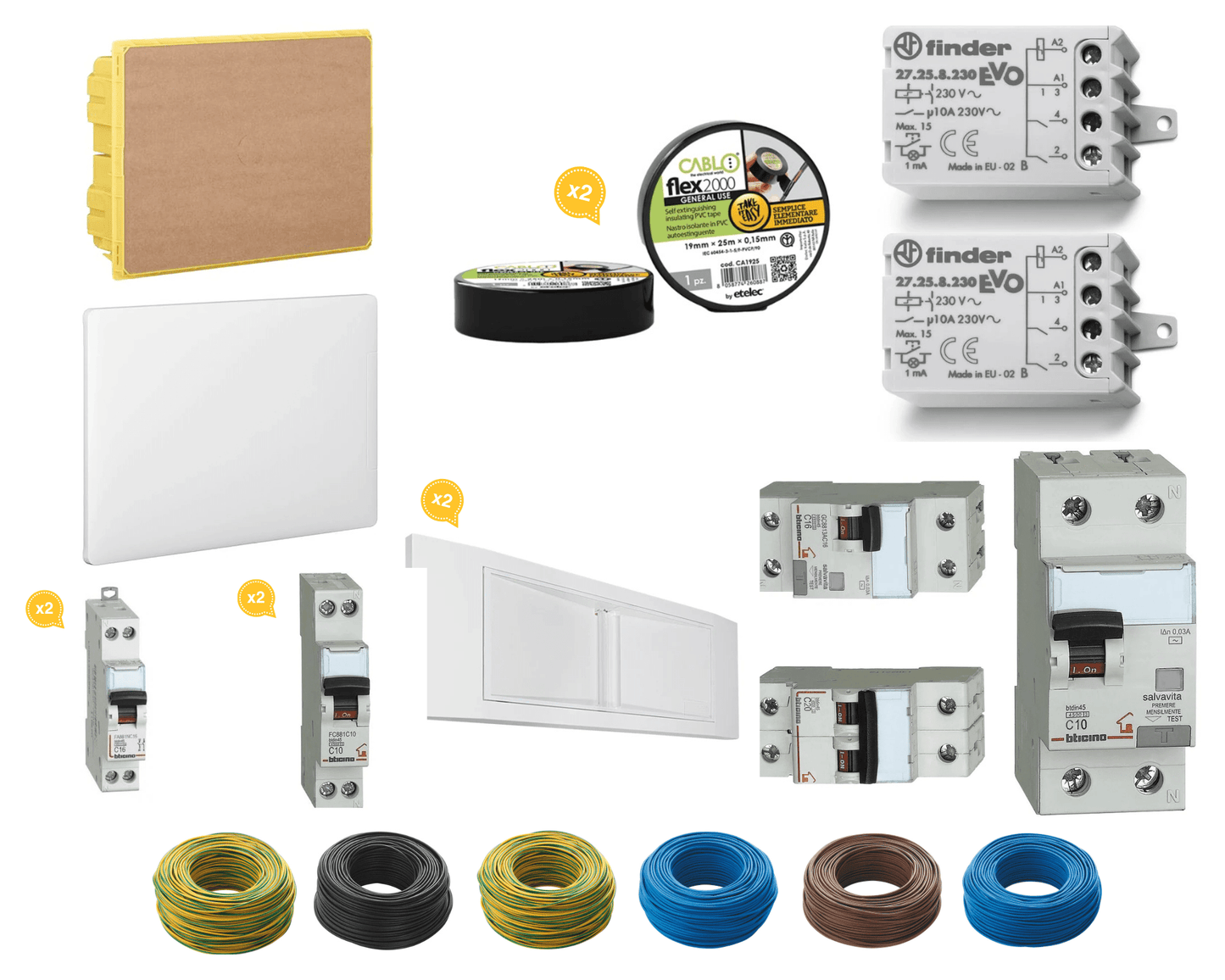 KIT BASE ABITAZIONE CIVILE - Elettrohub.it