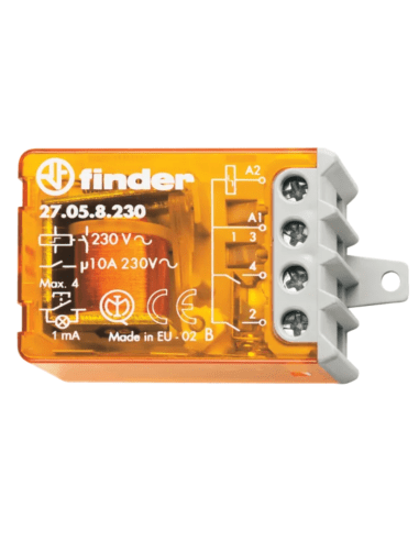 Relè Finder Ad Impulsi 230V Commutatore 27.05.8.230.0000 - Elettrohub.it