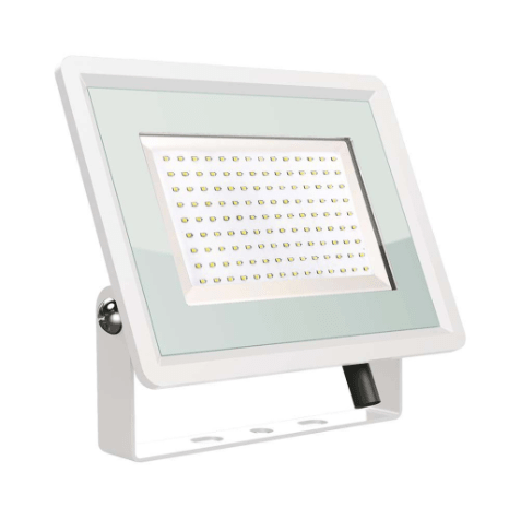 Faro LED Floodlight 200W V - TAC SMD Slim IP65 Bianco - Disponibile Luce: Calda 3000K, Naturale 4000K e Fredda 6500K - Elettrohub.it