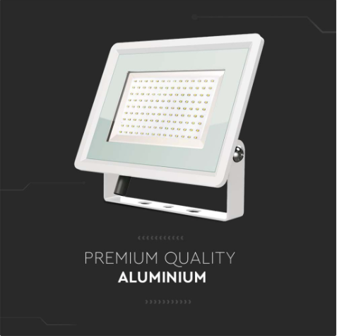 Faro LED Floodlight 200W V-TAC SMD Slim IP65 Bianco - Disponibile Luce: Calda 3000K, Naturale 4000K e Fredda 6500K