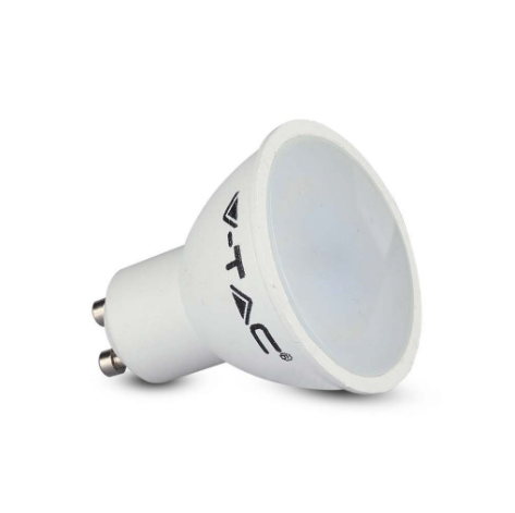 LAMPADINA LED GU10 4.5W V-TAC - Disponibile Luce: Calda 3000K - Naturale 4000K - Fredda 6500K