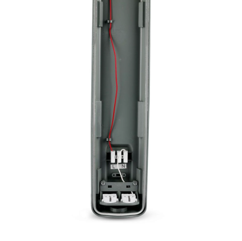 Tubo LED Plafoniera 2x22W V-Tac Lampadina 150cm Impermeabile - Disponibile con: Luce Bianca Naturale 4000K e Fredda 6400K