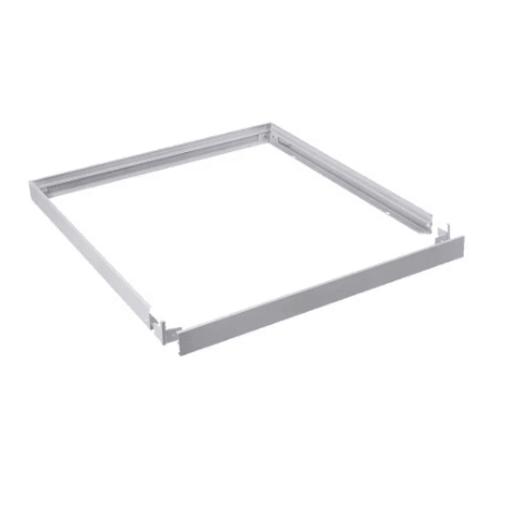 V - Tac Supporto Bianco in Plastica per Montaggio Esterno Pannelli LED 60x60 - Elettrohub.it