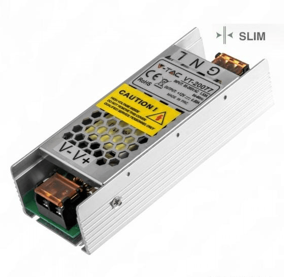 V - Tac Alimentatore 75W 12V Per Uso Interno a 1 Uscita con Morsetti a Vite - Elettrohub.it