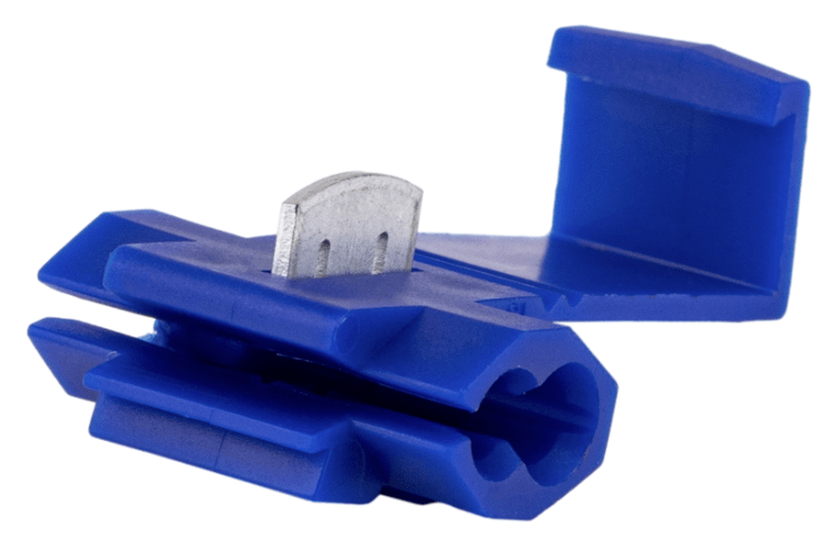 Connettore rapido sezione 1,5/2,5 mmq 10a colore blu - Elettrohub.it