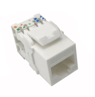 Frutto CAT6 UTP 180° Keystone - 1 unità - Elettrohub.it