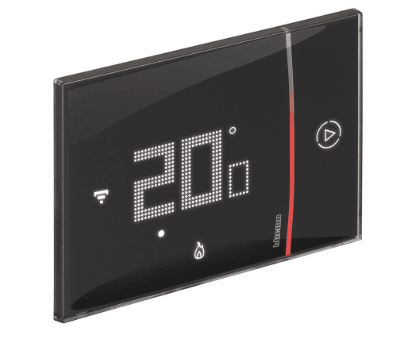 BTicino - Termostato connesso Smarther 2 with Netatmo nero XG8002 - Elettrohub.it