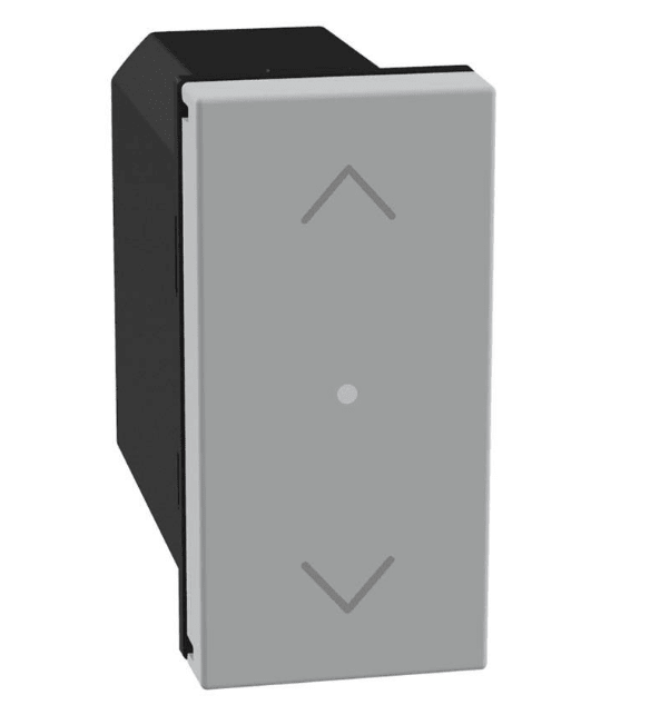 Comando tapparella connesso Bticino MatixGO Smart 1 modulo grigio - JG4027C - Elettrohub.it