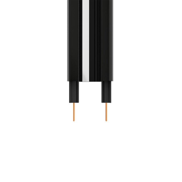 Binario Elettrificato Trifase Nero - 2 metri - Elettrohub.it
