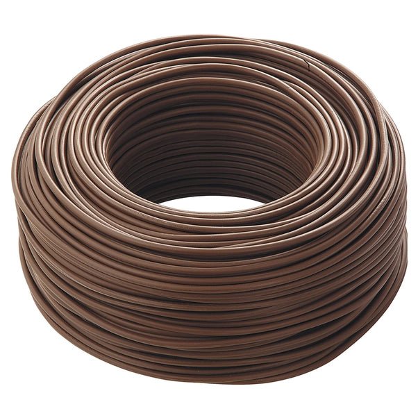 Cavo unipolare fs17 cpr 450/750 sezione 1x2,5mmq colore Marrone - Vendita al metro - Elettrohub.it