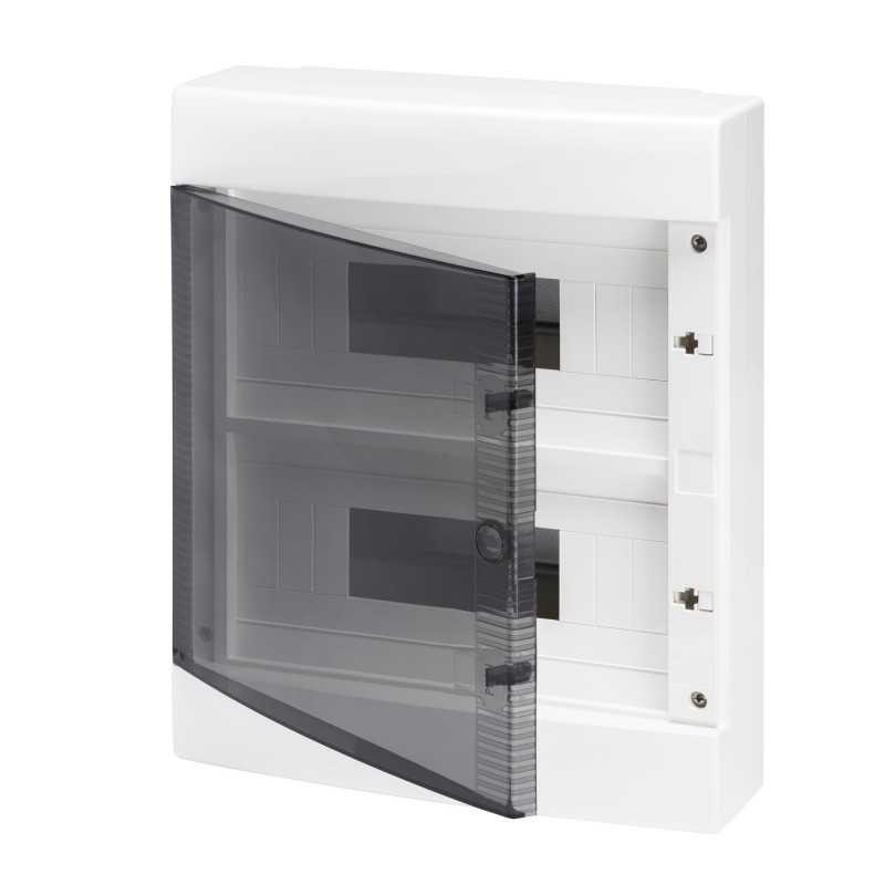 Gewiss Centralino da parete porta trasparente IP40 24 Moduli GW40047