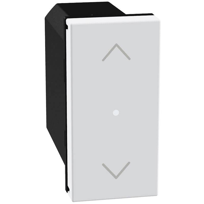 Comando tapparella wireless bticino MatixGo bianco per domotica JW4027CWI