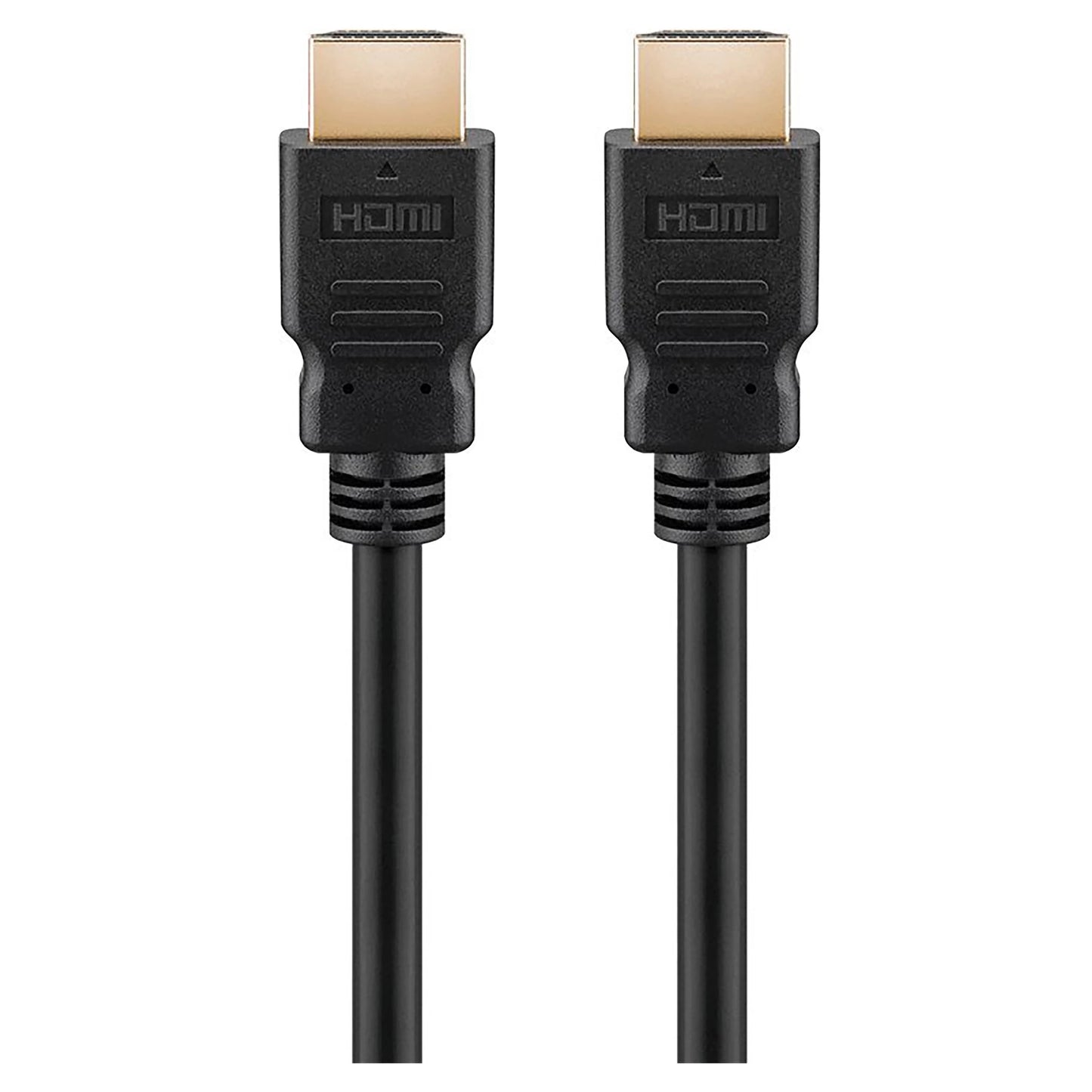 Connettore hdmi 1,5 m alta velocita' 4k 1080p 60hz 10,2 gbps in pvc lunghezza 1,5 m nero - Elettrohub.it