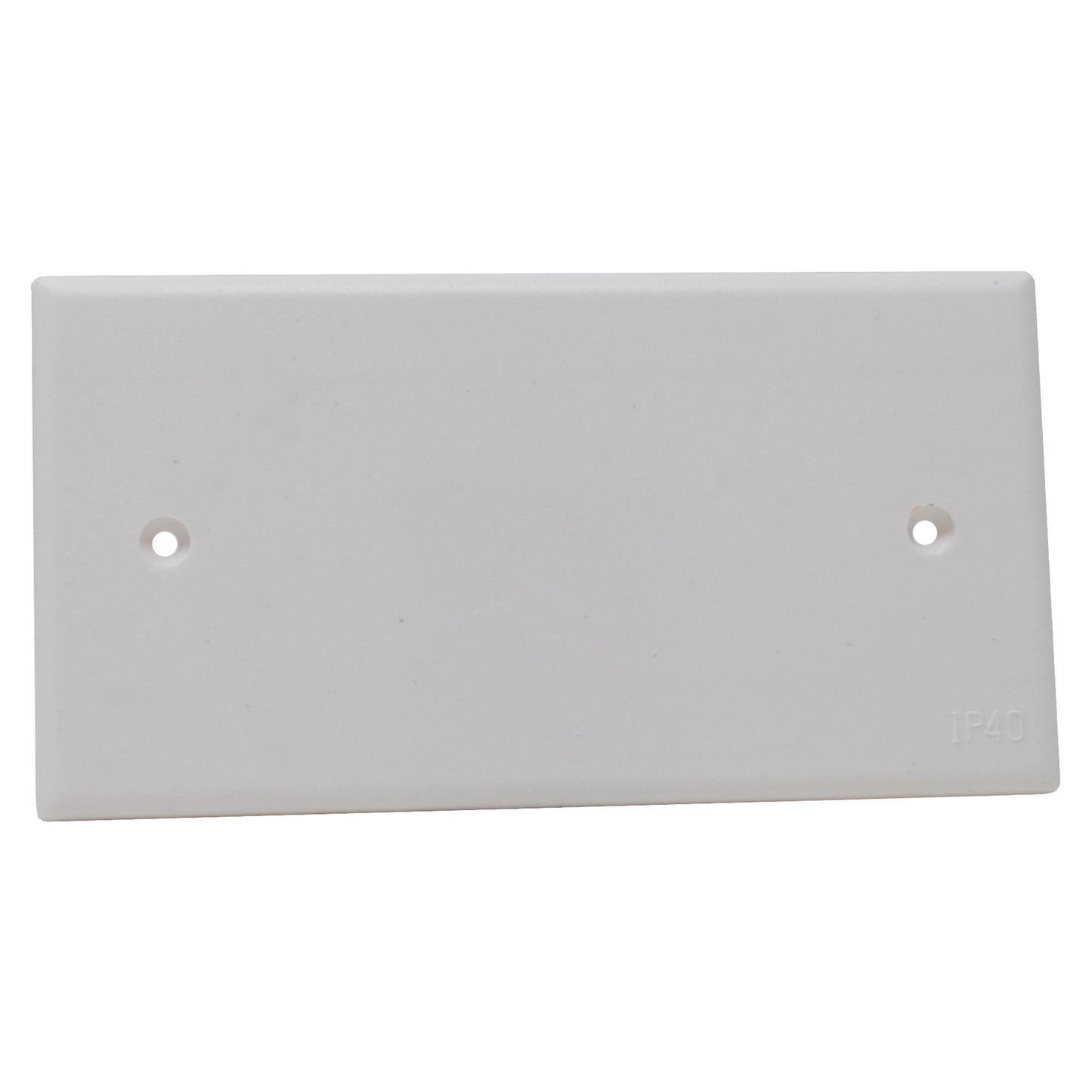 Coperchio 4 posti per scatola monoblocco bianco