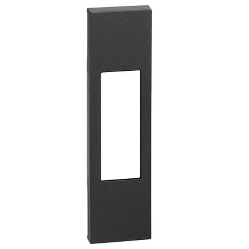 Cover presa bticino living now 10/16a 1 modulo colore nero KG02