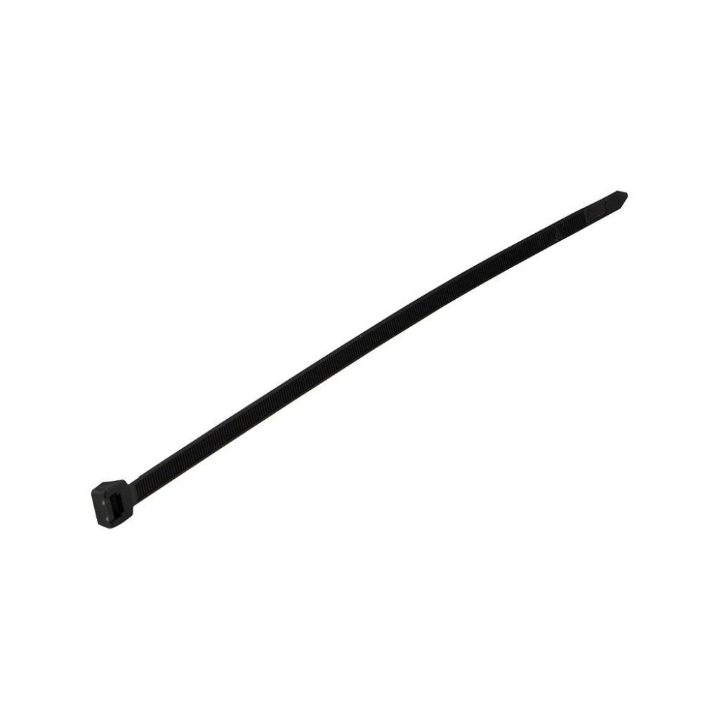 Confezione da 100 Fascette Stringicavo Autobloccanti in Nylon 2,5 X 150 MM - Nero - Elettrohub.it