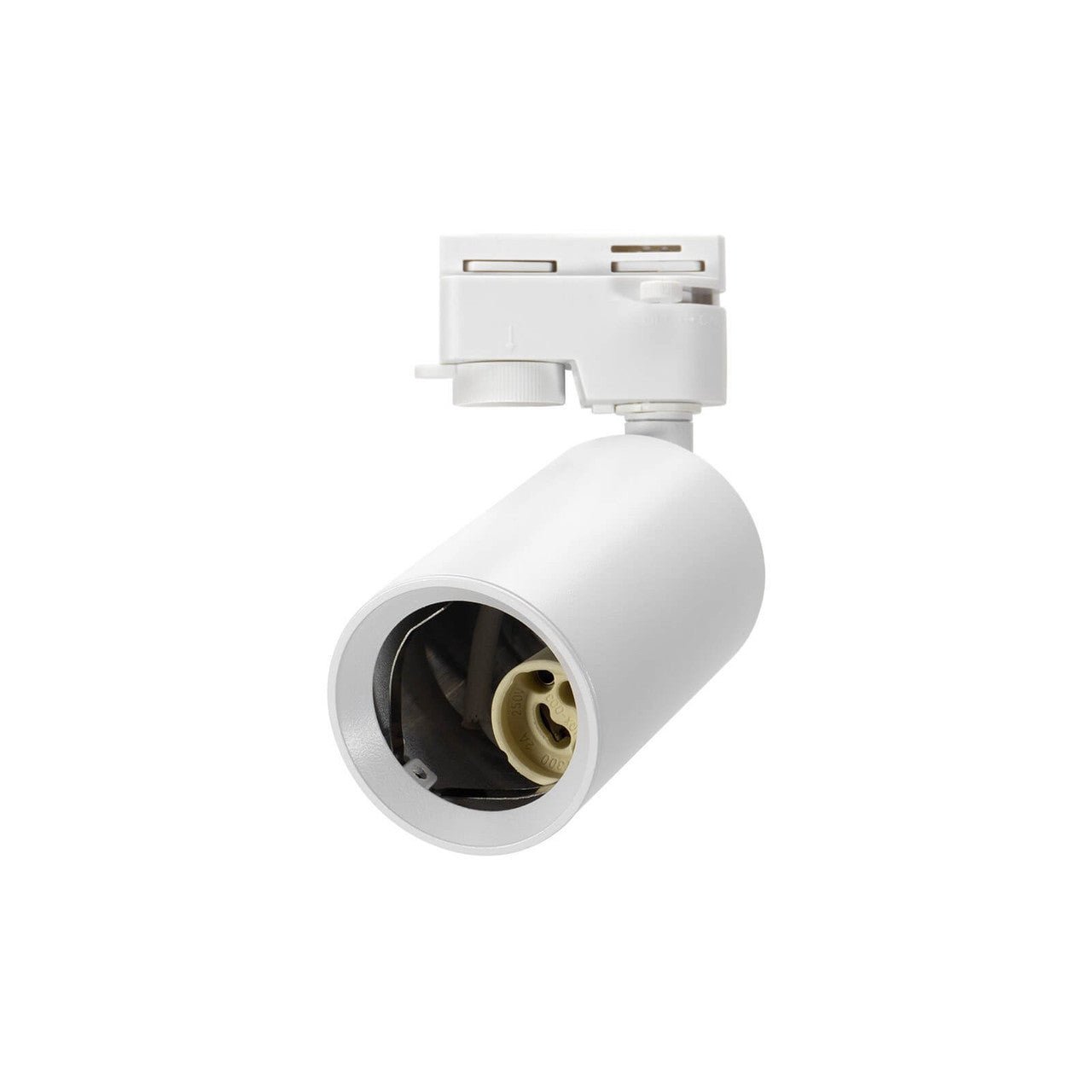Faretto GU10 binario Monofase Bianco - Orientabile - Elettrohub.it