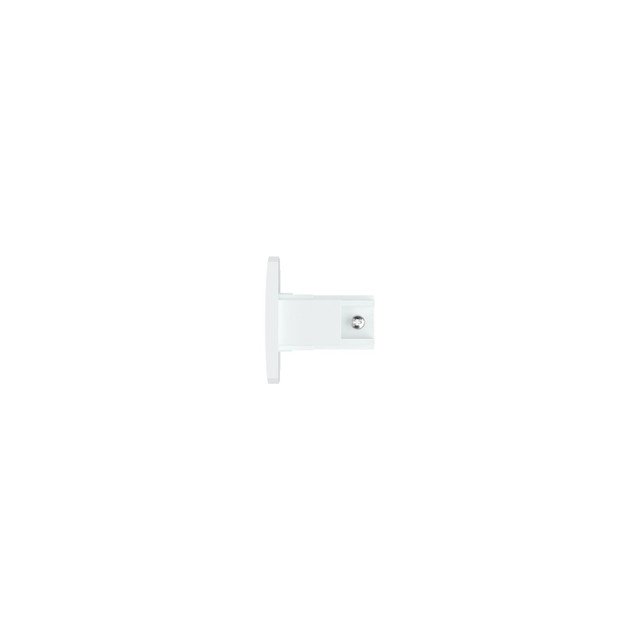 Tappo Terminale Bianco per Binario Trifase - Kit 2 Pezzi - Elettrohub.it