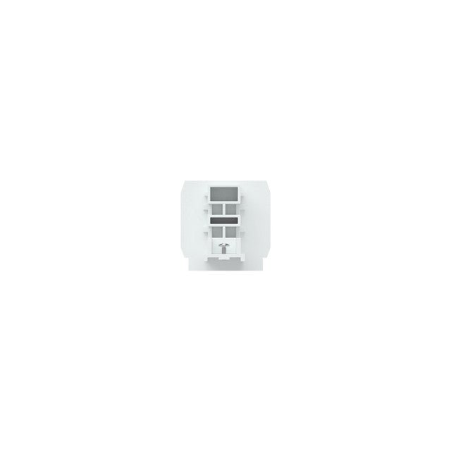 Tappo Terminale Bianco per Binario Trifase - Kit 2 Pezzi - Elettrohub.it
