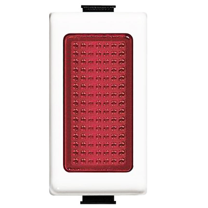 Portalampada rosso bticino matix AM5060R - Elettrohub.it