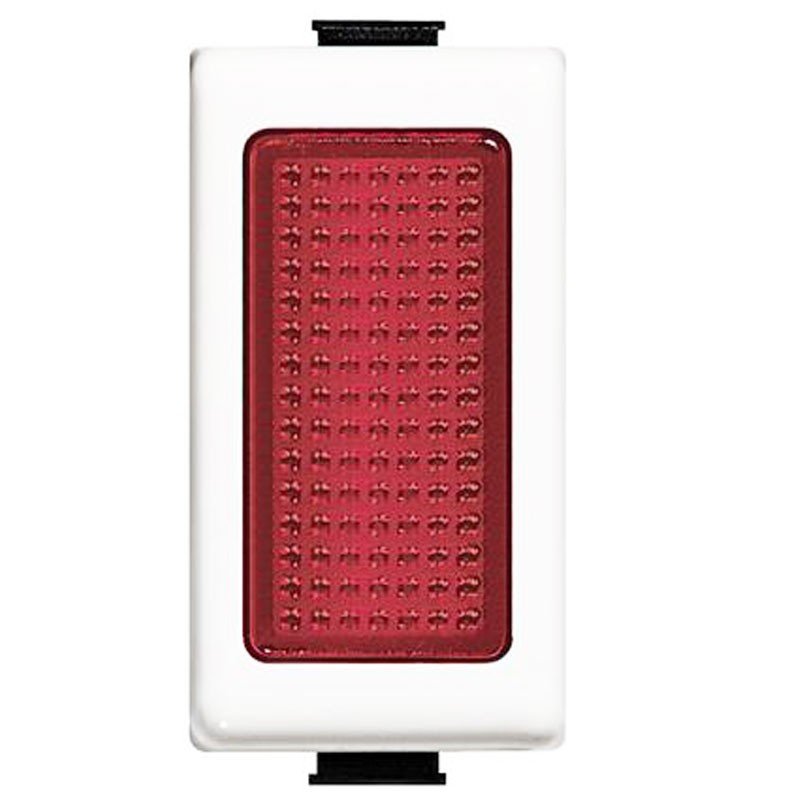 Portalampada rosso bticino matix AM5060R - Elettrohub.it