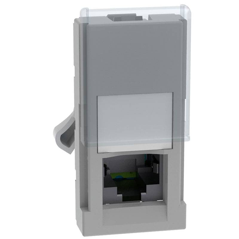 Presa di rete rj45 cat6 BTicino MatixGo grigio JG4279C6AS