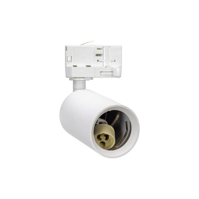 Faro GU10 per binario Trifase in alluminio Bianco - Elettrohub.it
