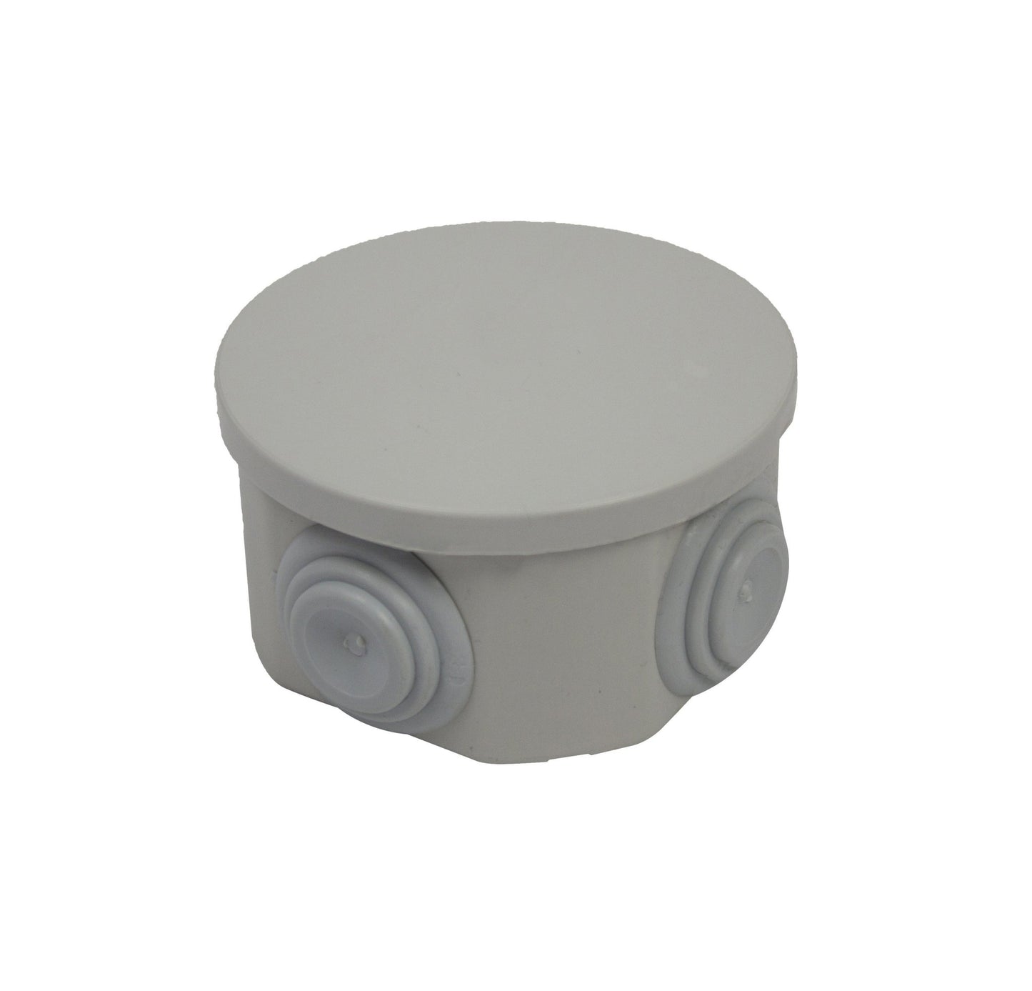 Scatola di derivazione esterna Gewiss Ø 80mm con 4 passacavi - GW44002 - Elettrohub.it