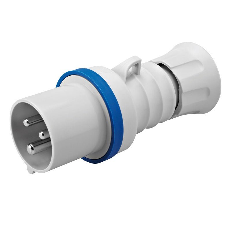 Spina mobile Gewiss 2P+T 16A IP44 blu 220V GW60004H - Elettrohub.it
