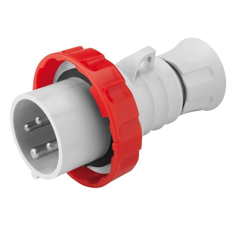 Spina mobile Gewiss 3P+T 16A IP67 rossa 380V GW60030H - Elettrohub.it