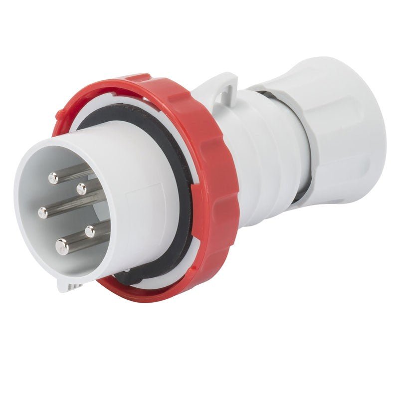 Spina mobile Gewiss 3P+T+N 16A IP67 rossa 380V GW60031H - Elettrohub.it