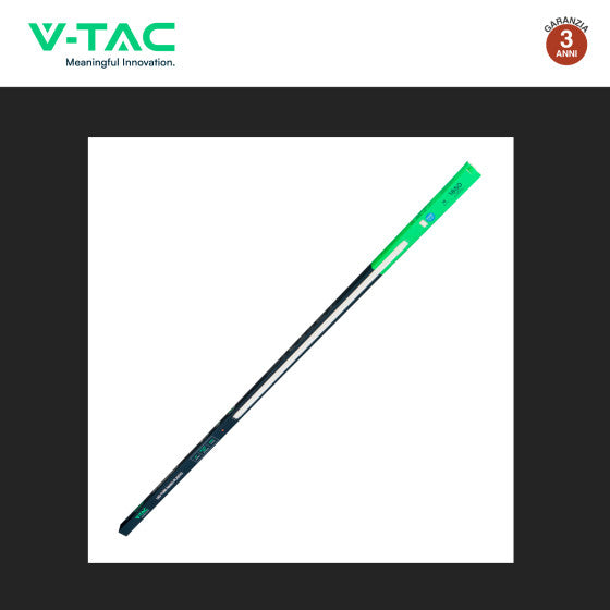 Tubo LED SMD Nano Plastic T8 G13 18W V-Tac Lampadina 120cm con Starter - Disponibile Luce: Calda 3000K - Naturale 4000K - Fredda 6500K