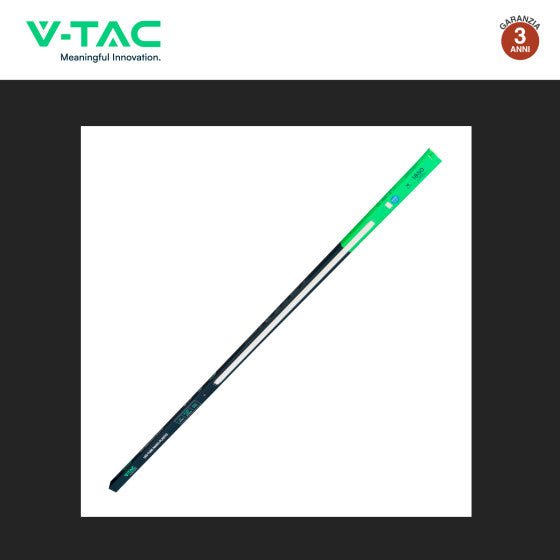 Tubo LED SMD Nano Plastic T8 G13 18W V - Tac Lampadina 120cm con Starter - Disponibile Luce: Calda 3000K - Naturale 4000K - Fredda 6500K - Elettrohub.it